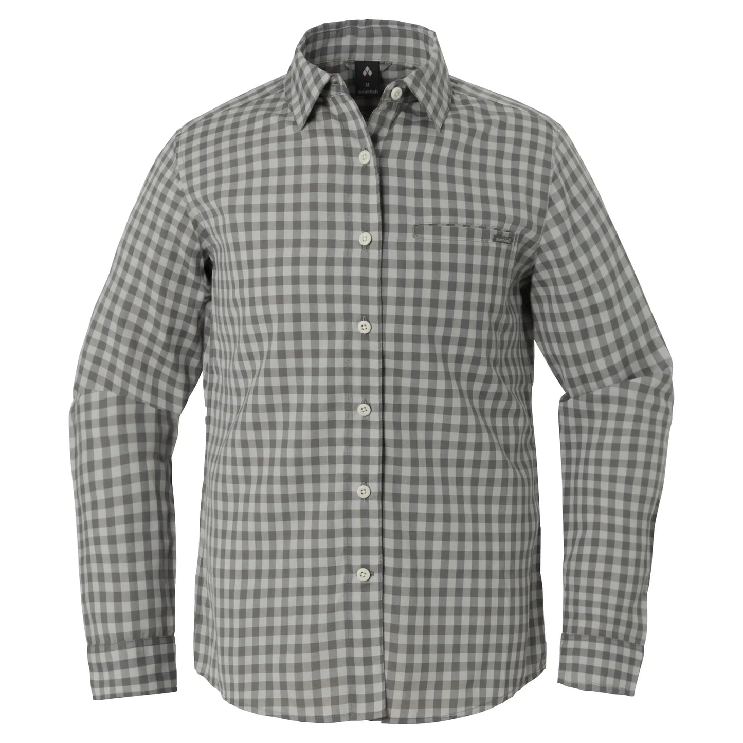 mont-bell: Wickron Light Single Pocket Long Sleeve Shirt Women's (US Size 美版尺寸)