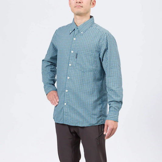 mont-bell: Wickron Dry Touch Long Sleeve Shirt Men's (US Size 美版尺寸)