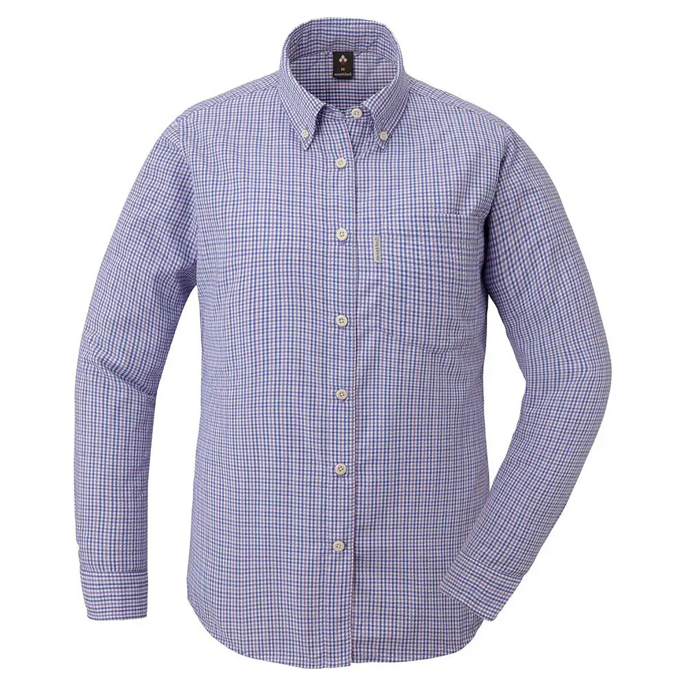 mont-bell: Wickron Dry Touch Long Sleeve Shirt Women's (US Size 美版尺寸)