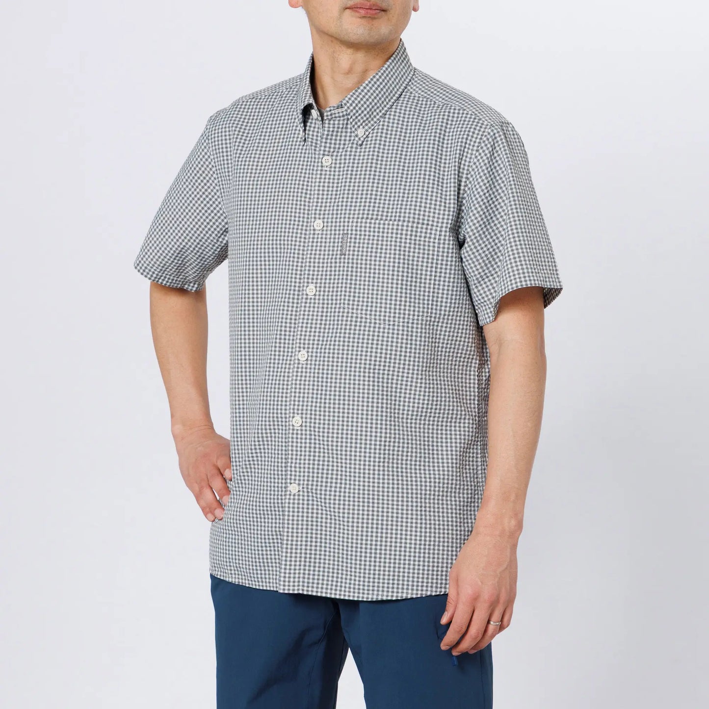 mont-bell: Wickron Dry Touch Short Sleeve Shirt Men's (US Size 美版尺寸)