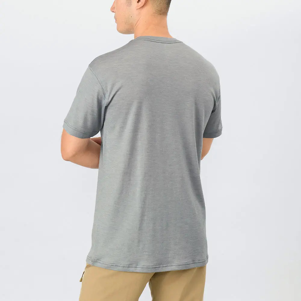 mont-bell: Merino Wool Plus Light T Men's (US Size 美版尺寸)