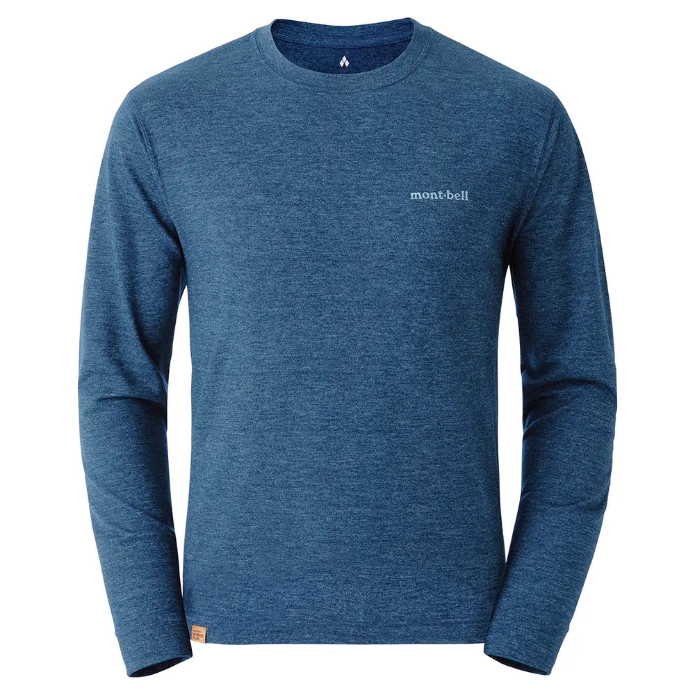 mont-bell: Merino Wool Plus Light Long Sleeve T Men's (US Size 美版尺寸)