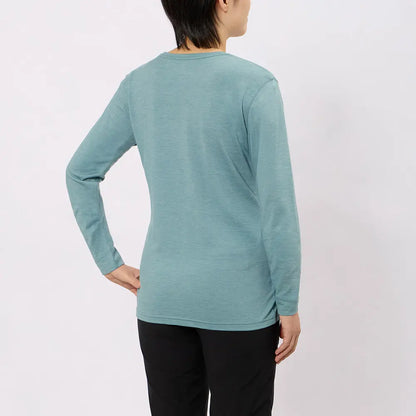 mont-bell: Merino Wool Plus Light Long Sleeve T Women's (US Size 美版尺寸)