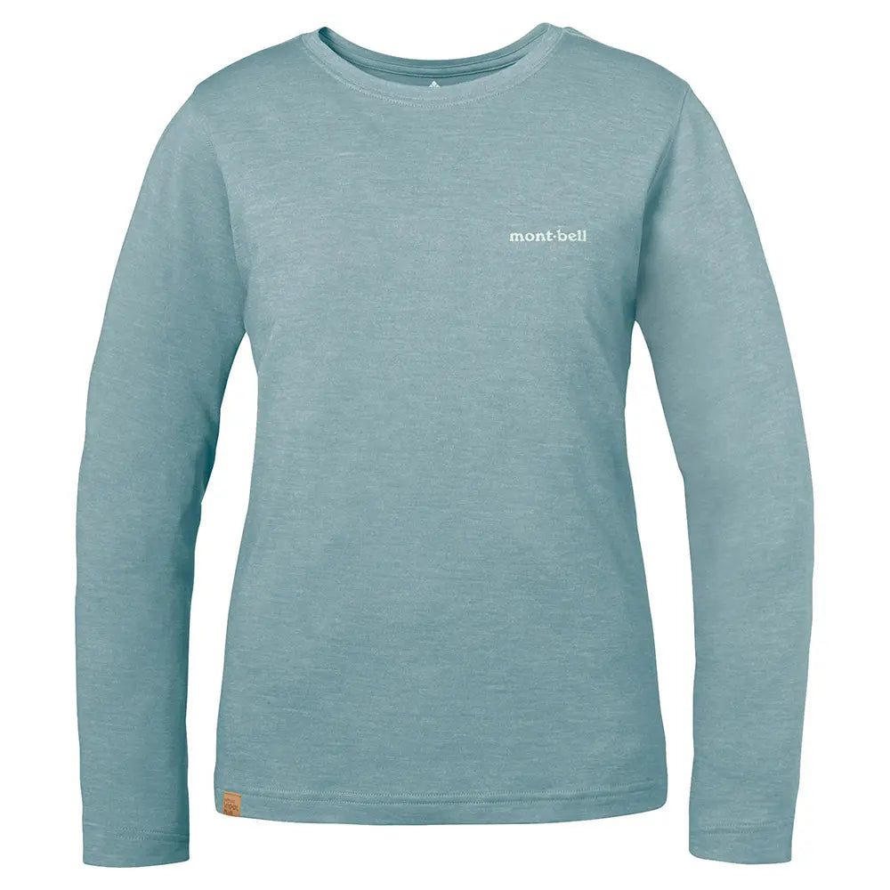mont-bell: Merino Wool Plus Light Long Sleeve T Women's (US Size 美版尺寸)