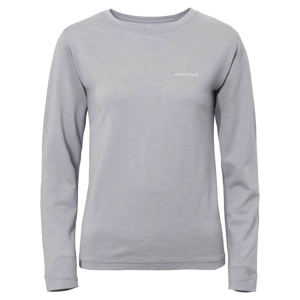 mont-bell: Merino Wool Plus Light Long Sleeve T Women's (US Size 美版尺寸)