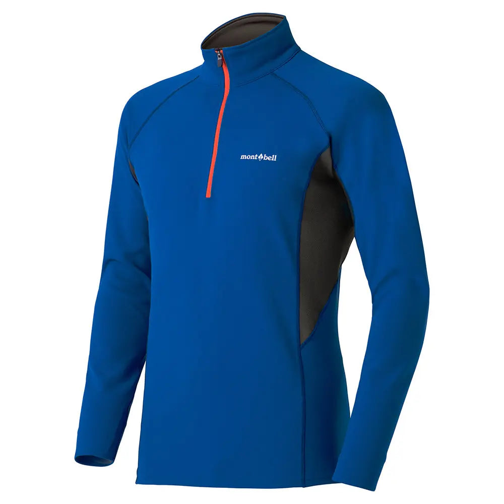 mont-bell: Wickron ZEO Thermal Long Sleeve Zip Shirt Men's (US Size 美版尺寸)