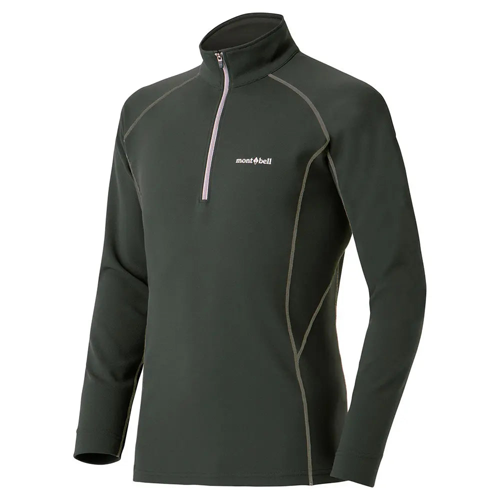 mont-bell: Wickron ZEO Thermal Long Sleeve Zip Shirt Men's (US Size 美版尺寸)