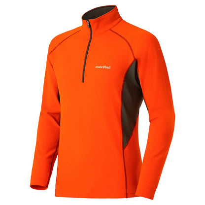 mont-bell: Wickron ZEO Thermal Long Sleeve Zip Shirt Men's (US Size 美版尺寸)