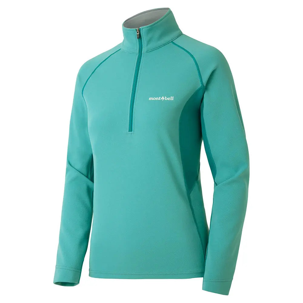 mont-bell: Wickron ZEO Thermal Long Sleeve Zip Shirt Women's (US Size 美版尺寸)