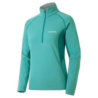 mont-bell: Wickron ZEO Thermal Long Sleeve Zip Shirt Women's (US Size 美版尺寸)