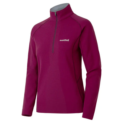 mont-bell: Wickron ZEO Thermal Long Sleeve Zip Shirt Women's (US Size 美版尺寸)