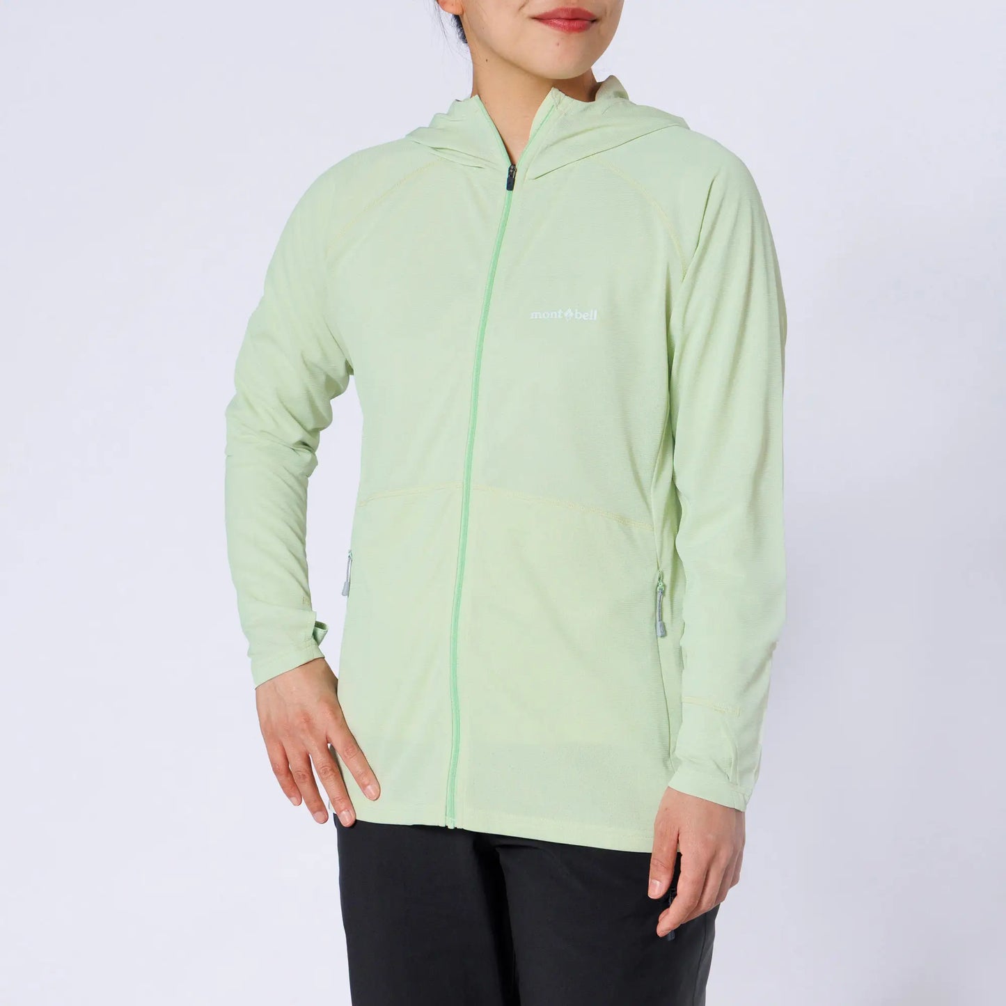 mont-bell: Cool Full-Zip Hoodie Women's (US Size 美版尺寸)