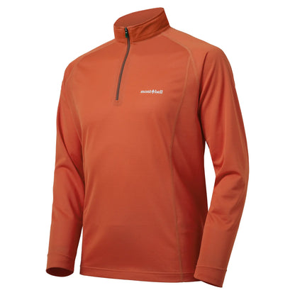mont-bell: Cool Long Sleeve Zip Shirt Men's (US Size 美版尺寸)