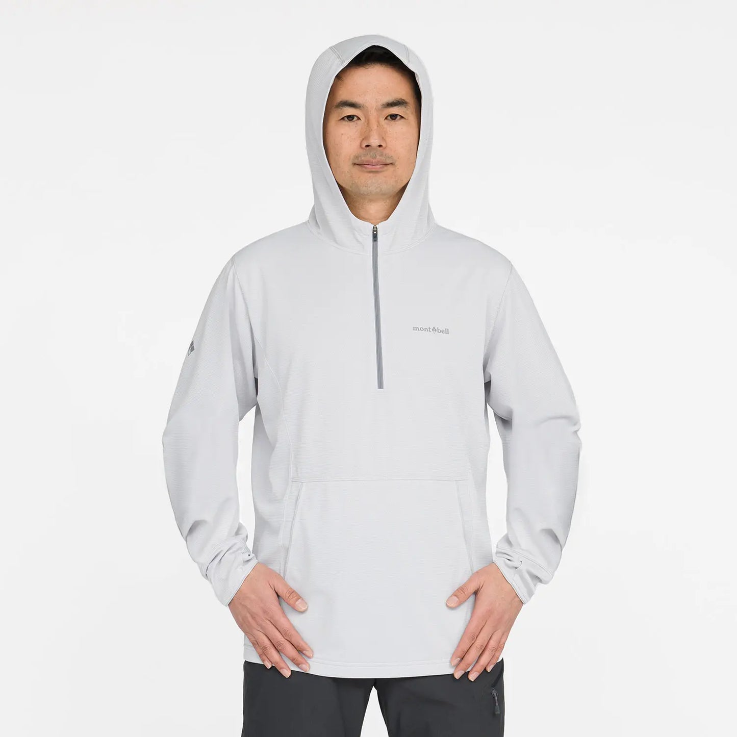mont-bell: Cool Half-Zip Hoodie Men's (US Size 美版尺寸)
