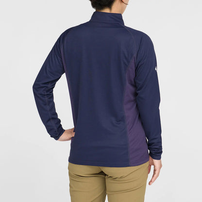 mont-bell: Cool Long Sleeve Zip Shirt Women's (US Size 美版尺寸)
