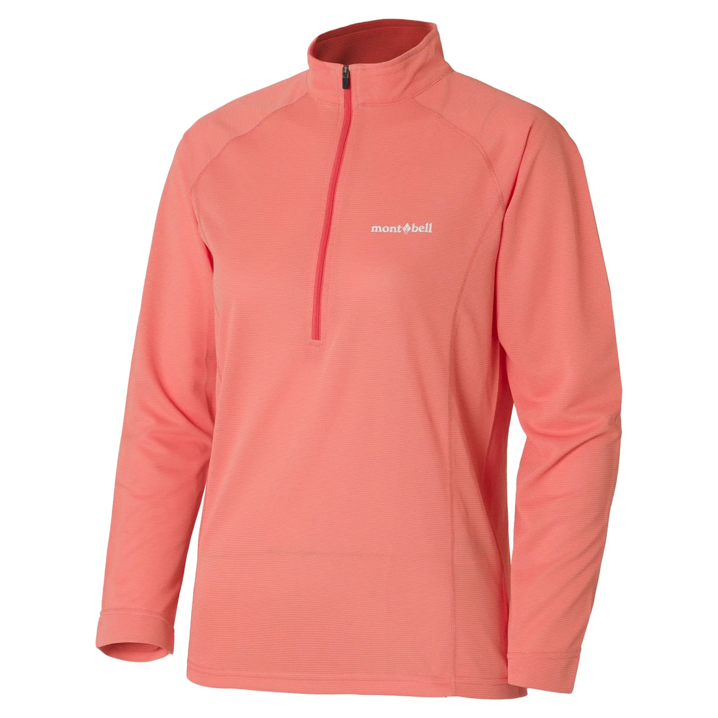mont-bell: Cool Long Sleeve Zip Shirt Women's (US Size 美版尺寸)