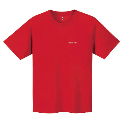 mont-bell: Wickron T One Point Logo Men's (US Size 美版尺寸)