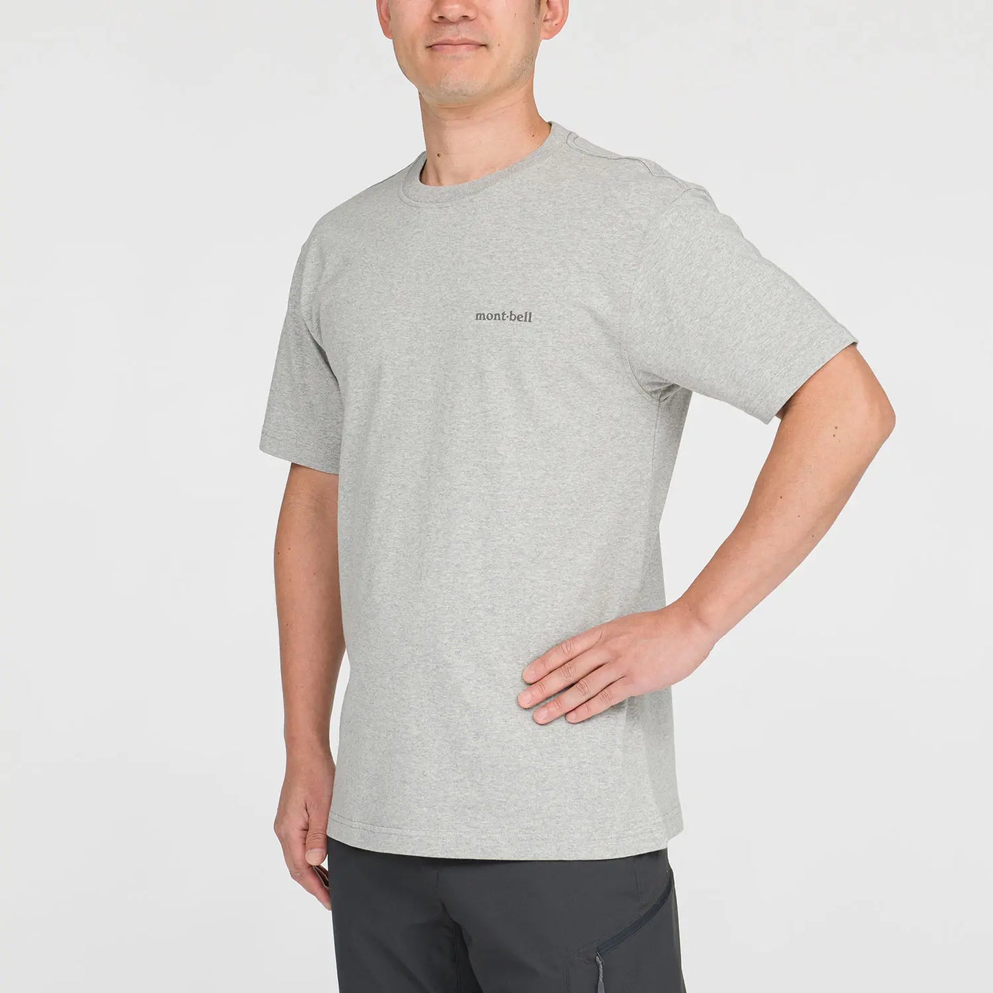 mont-bell: Pear Skin Cotton T Men's (US Size 美版尺寸)