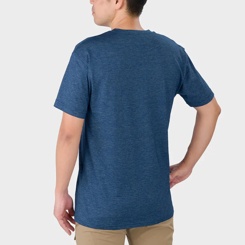 mont-bell: Merino Wool Plus Light T Men's Mountain Sunrise (US Size 美版尺寸)
