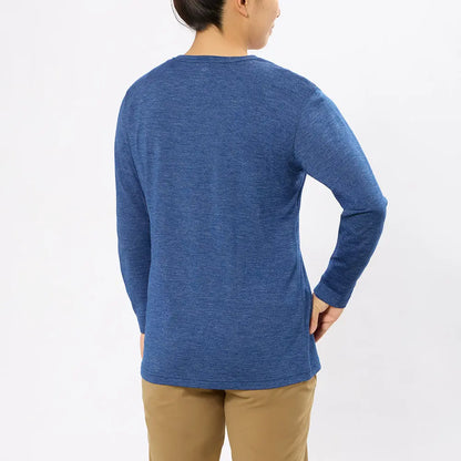 mont-bell: Merino Wool Plus Light T Women's Mountain Collage (US Size 美版尺寸)