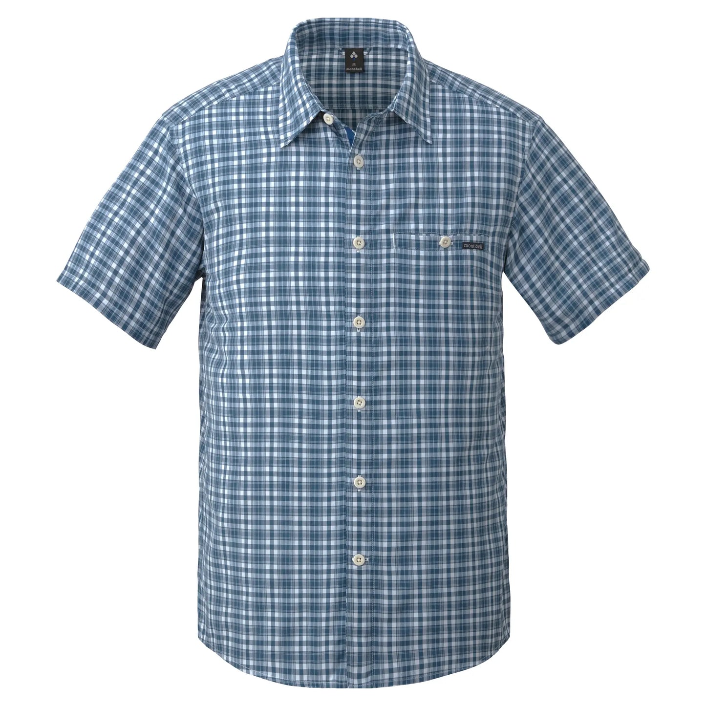 mont-bell: Wickron Light Single Pocket Short Sleeve Shirt Men's (US Size 美版尺寸)