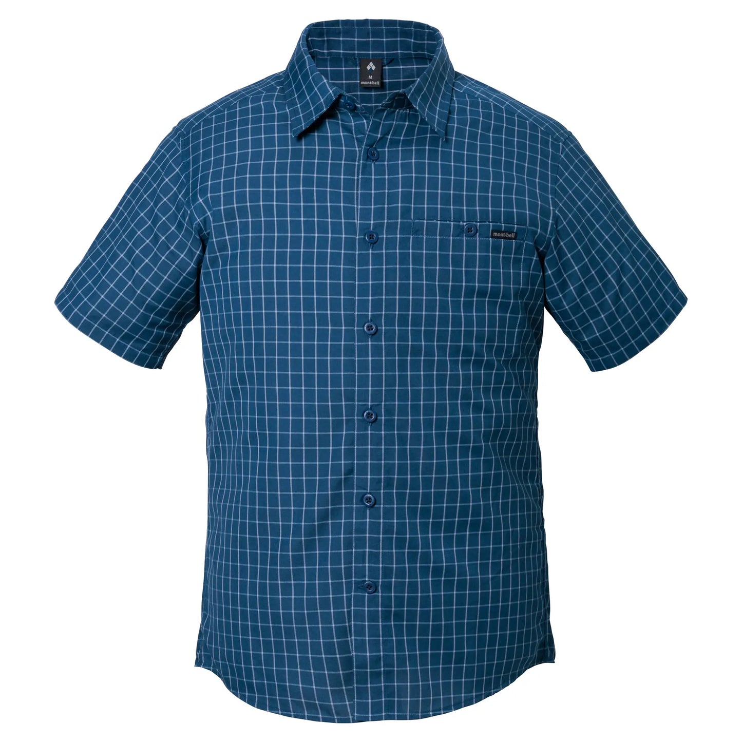 mont-bell: Wickron Light Single Pocket Short Sleeve Shirt Men's (US Size 美版尺寸)