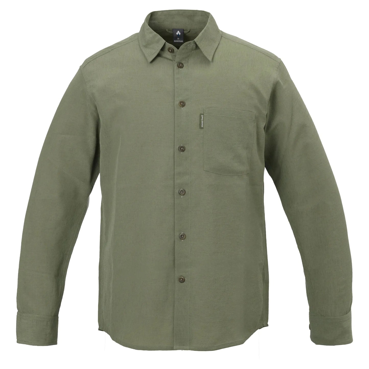 mont-bell: Wickron Breeze Long Sleeve Shirt Men's (US Size 美版尺寸)