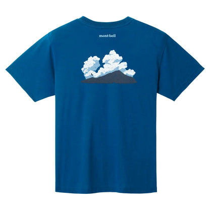 mont-bell: Pear Skin Cotton T Summer Clouds (US Size 美版尺寸)