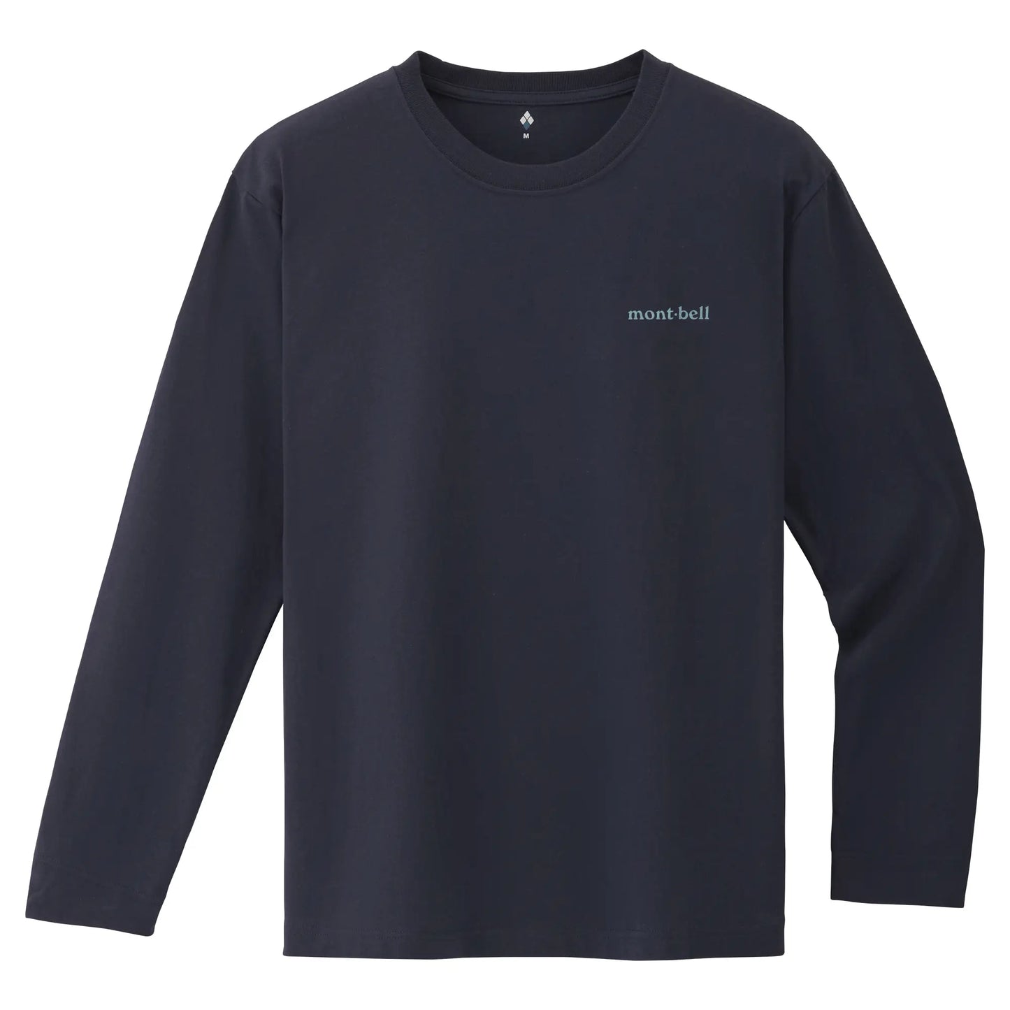 mont-bell: Pear Skin Cotton Long Sleeve T Road to the Mountains (US Size 美版尺寸)