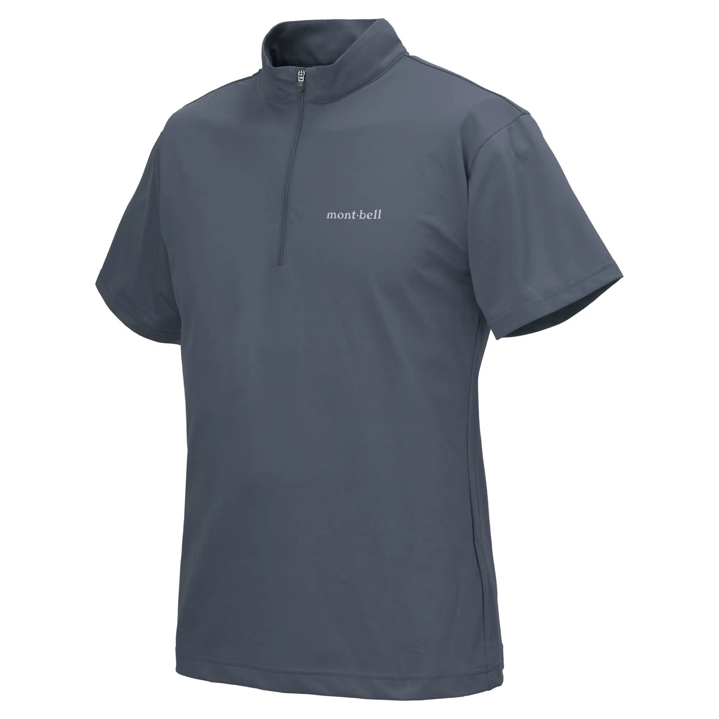 mont-bell: Wickron UV-TECT Short Sleeve Zip Shirt Men's (US Size 美版尺寸)