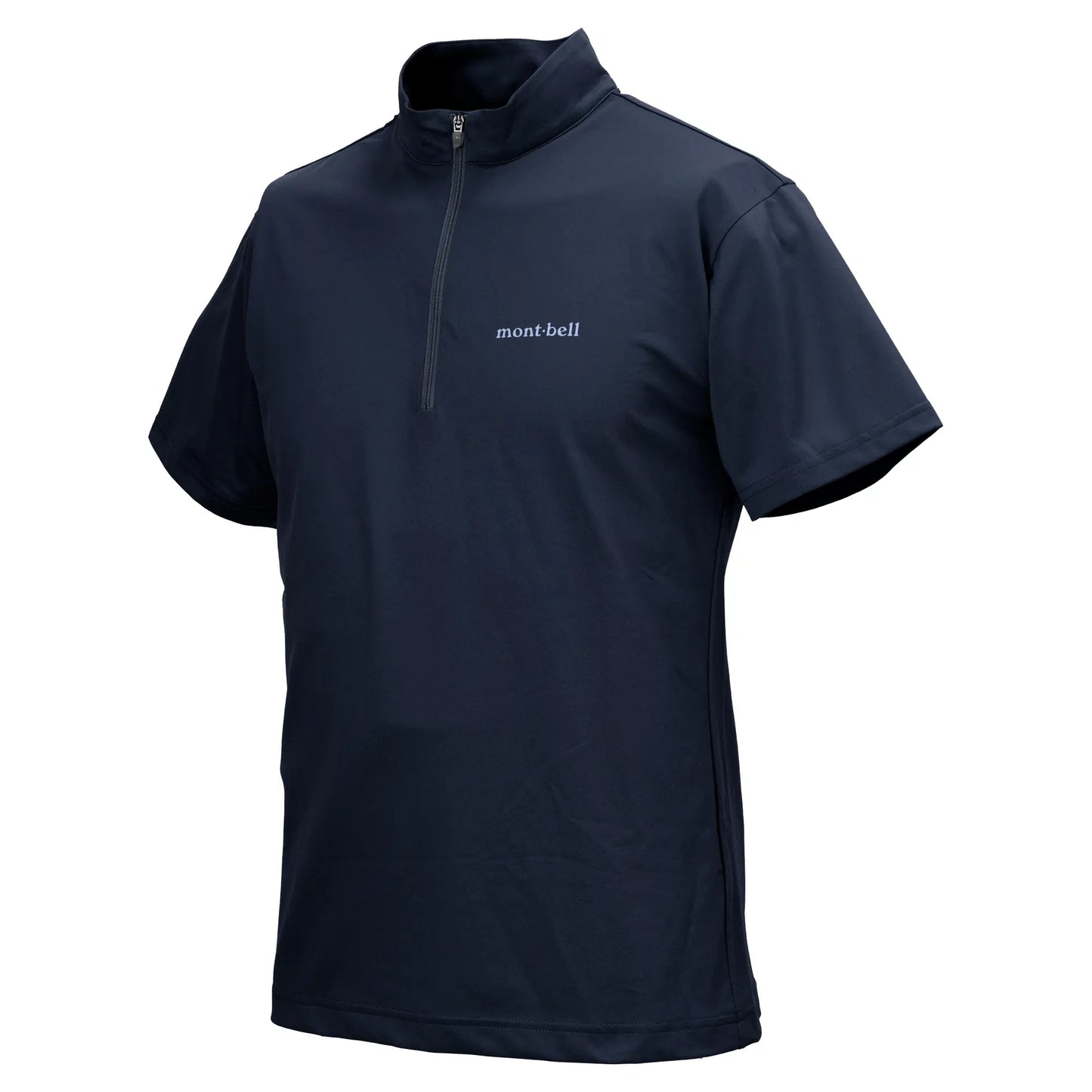 mont-bell: Wickron UV-TECT Short Sleeve Zip Shirt Men's (US Size 美版尺寸)