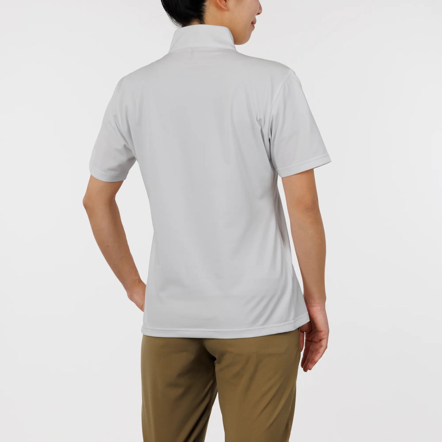 mont-bell: Wickron UV-TECT Short Sleeve Zip Shirt Women's (US Size 美版尺寸)