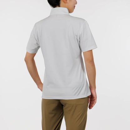 mont-bell: Wickron UV-TECT Short Sleeve Zip Shirt Women's (US Size 美版尺寸)