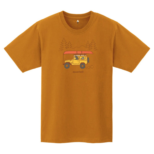 mont-bell: Pear Skin Cotton T Departure (US Size 美版尺寸)