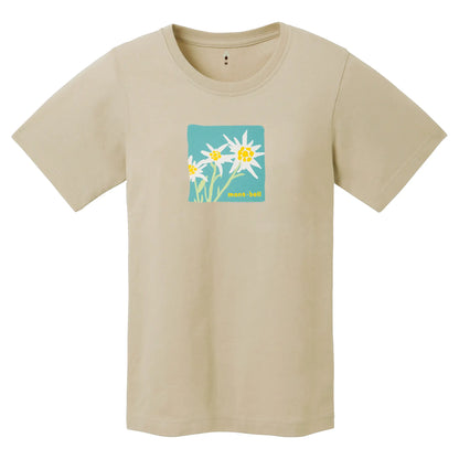 mont-bell: Pear Skin Cotton T Women's Edelweiss (US Size 美版尺寸)