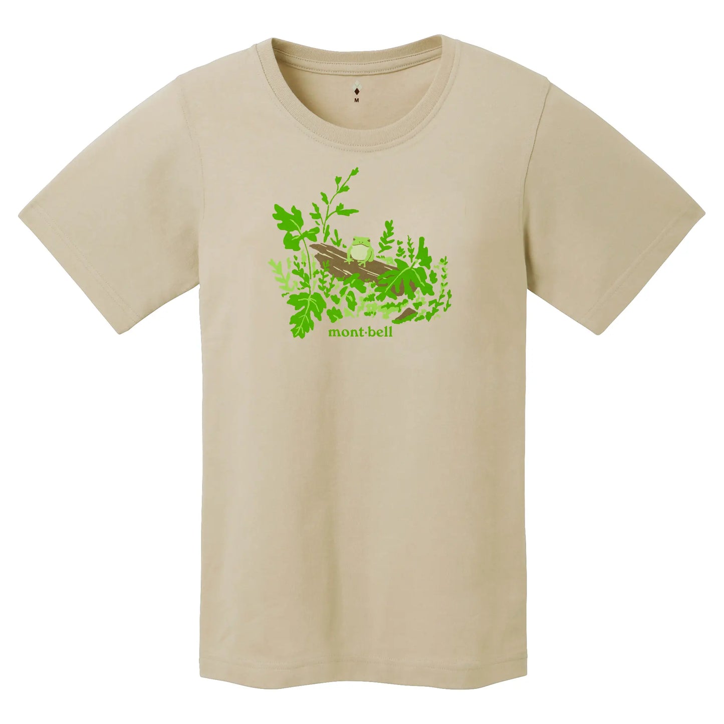 mont-bell: Pear Skin Cotton T Women's Tree Frog (US Size 美版尺寸)