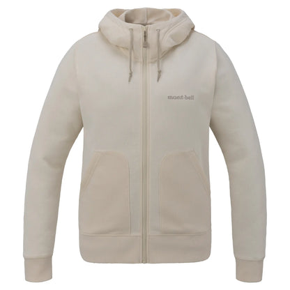 mont-bell: Cotton Lite Full-Zip Hooded Sweatshirt Women's (US Size 美版尺寸)