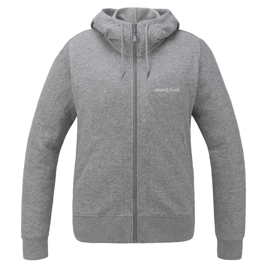 mont-bell: Cotton Lite Full-Zip Hooded Sweatshirt Women's (US Size 美版尺寸)