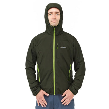 mont-bell: Light Shell Hooded Jacket Men's (US Size 美版尺寸)