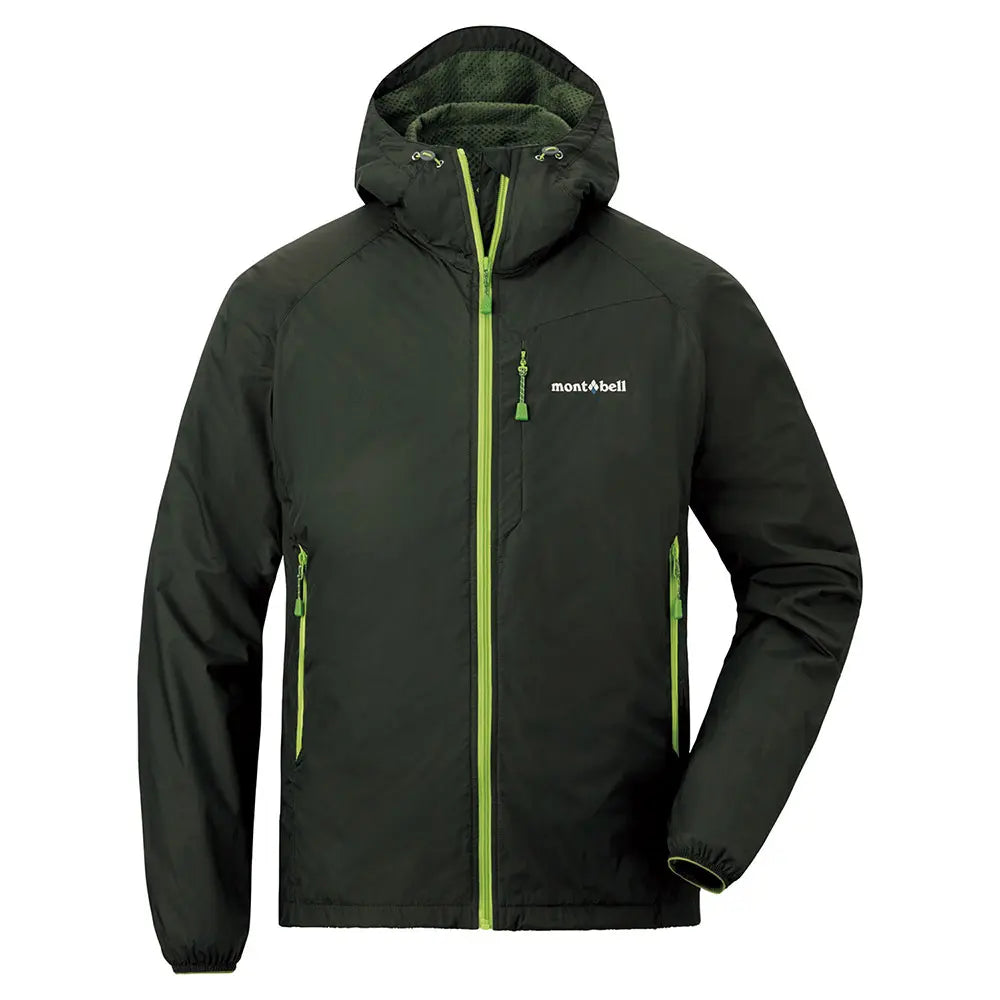 mont-bell: Light Shell Hooded Jacket Men's (US Size 美版尺寸)