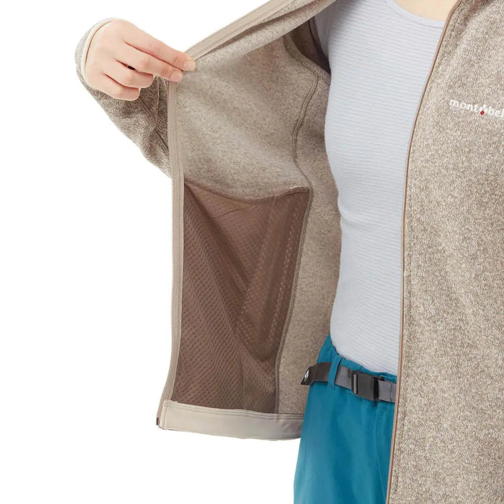 mont-bell: CLIMAPLUS Knit Jacket Women's (US Size 美版尺寸)