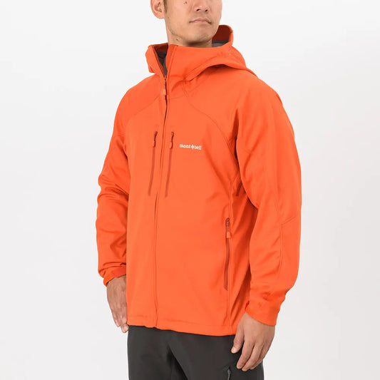 mont-bell: CLIMABARRIER Hooded Jacket Men's (US Size 美版尺寸)