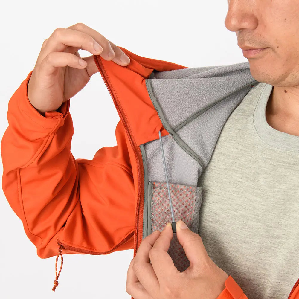 mont-bell: CLIMABARRIER Hooded Jacket Men's (US Size 美版尺寸)