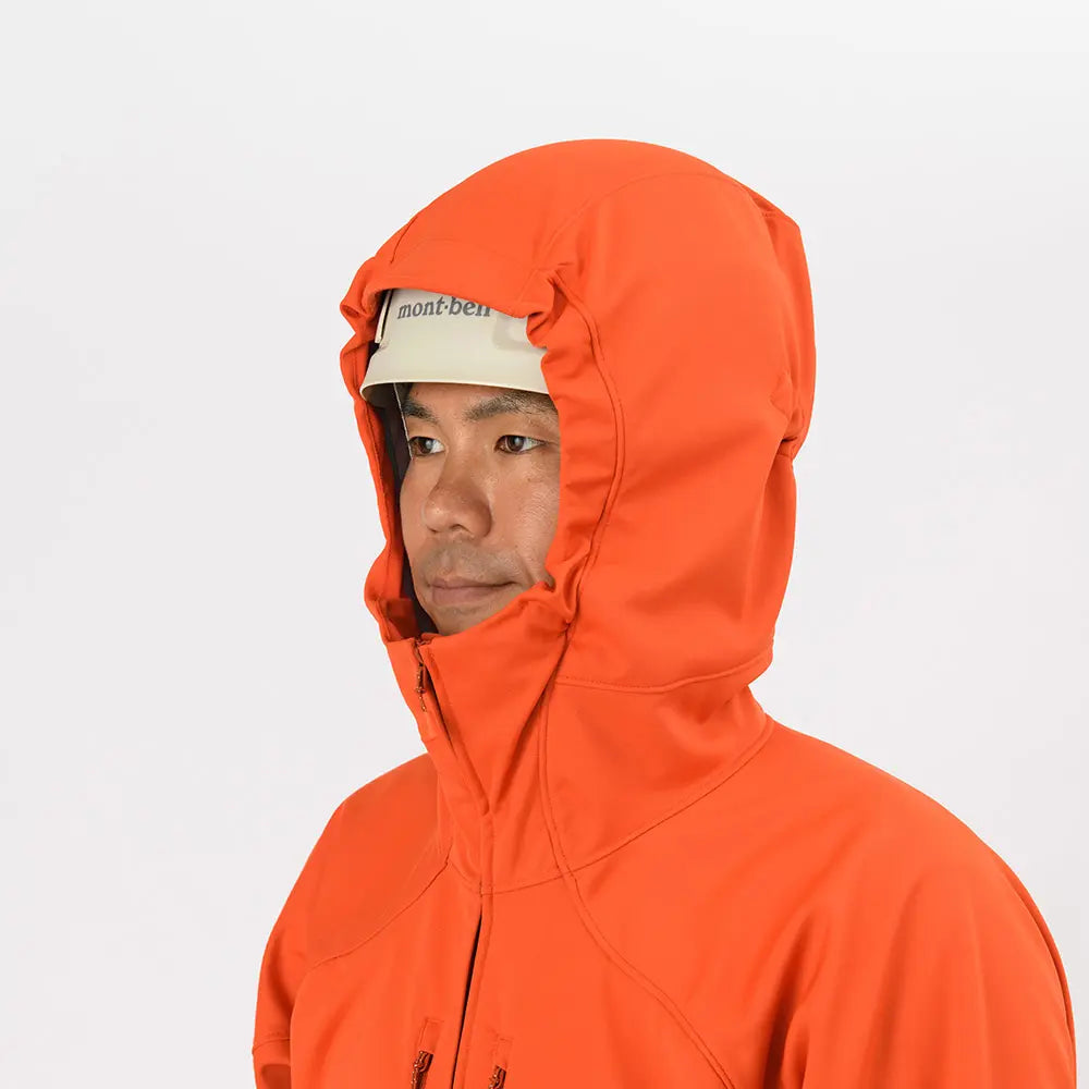 mont-bell: CLIMABARRIER Hooded Jacket Men's (US Size 美版尺寸)