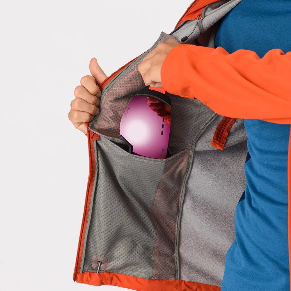 mont-bell: CLIMABARRIER Hooded Jacket Men's (US Size 美版尺寸)