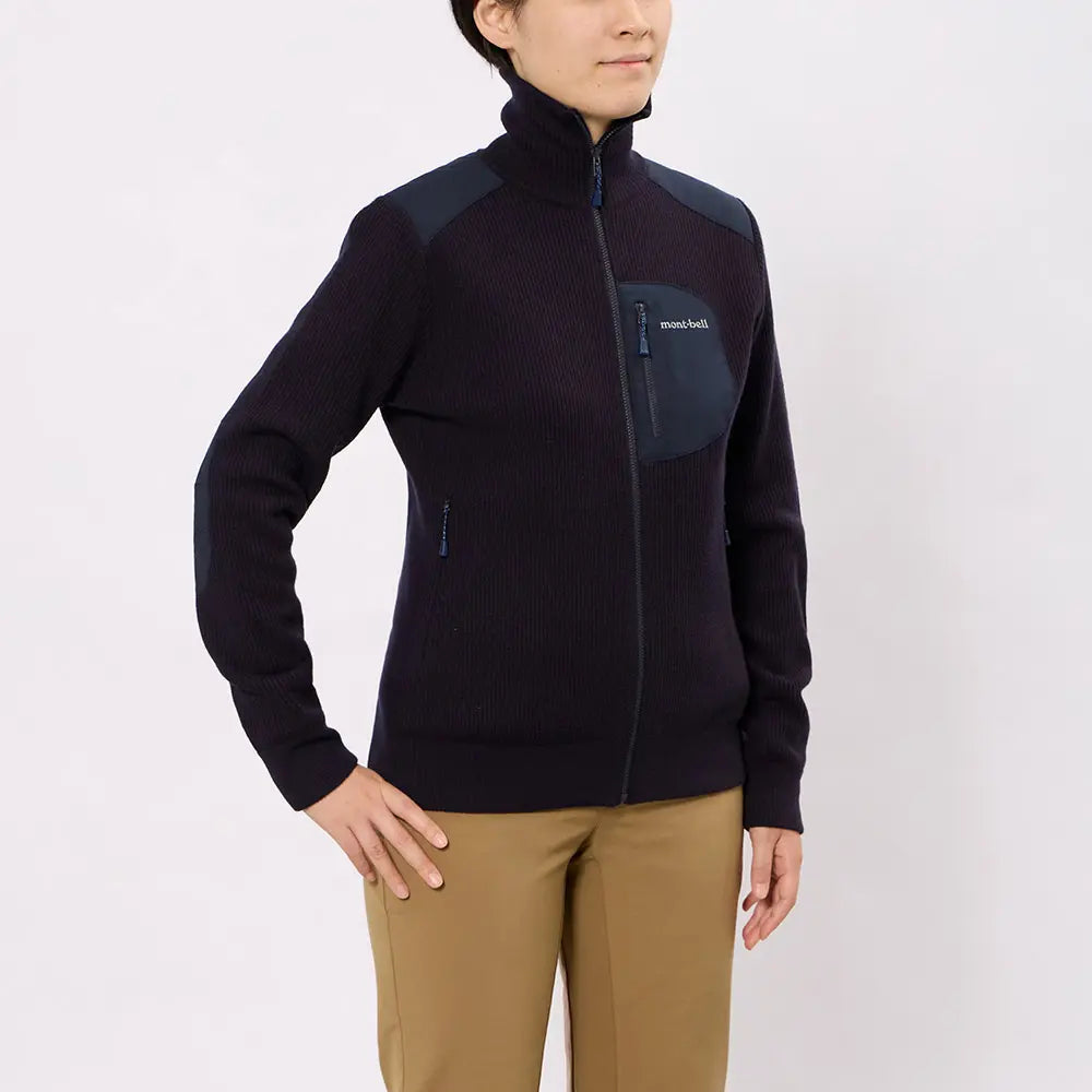 mont-bell: Mittellegi Full-Zip Sweater Women's (US Size 美版尺寸)