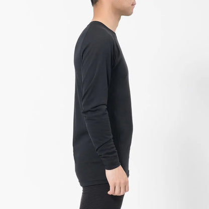 mont-bell: SUPER MERINO WOOL Middle Weight Round Neck Shirt Men's (US Size 美版尺寸)
