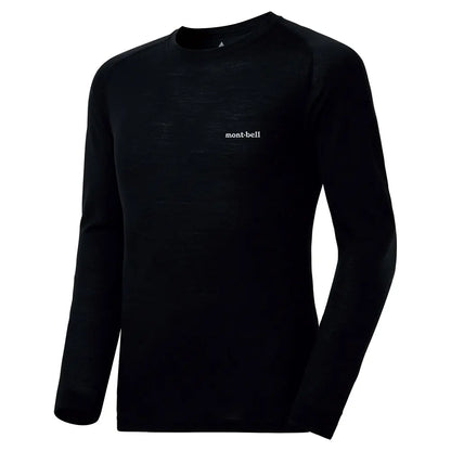 mont-bell: SUPER MERINO WOOL Light Weight Round Neck Shirt Men's (US Size 美版尺寸)