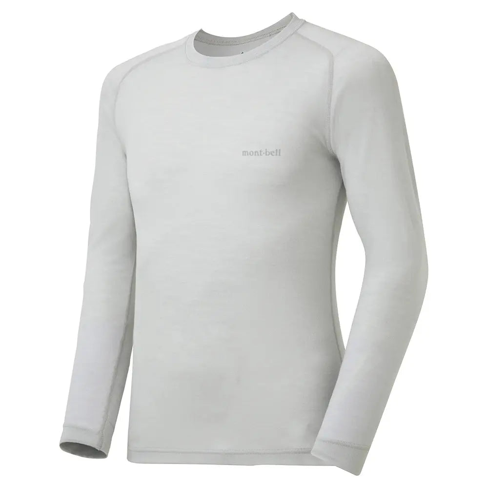 mont-bell: SUPER MERINO WOOL Light Weight Round Neck Shirt Men's (US Size 美版尺寸)
