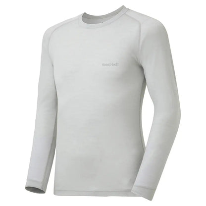 mont-bell: SUPER MERINO WOOL Light Weight Round Neck Shirt Men's (US Size 美版尺寸)